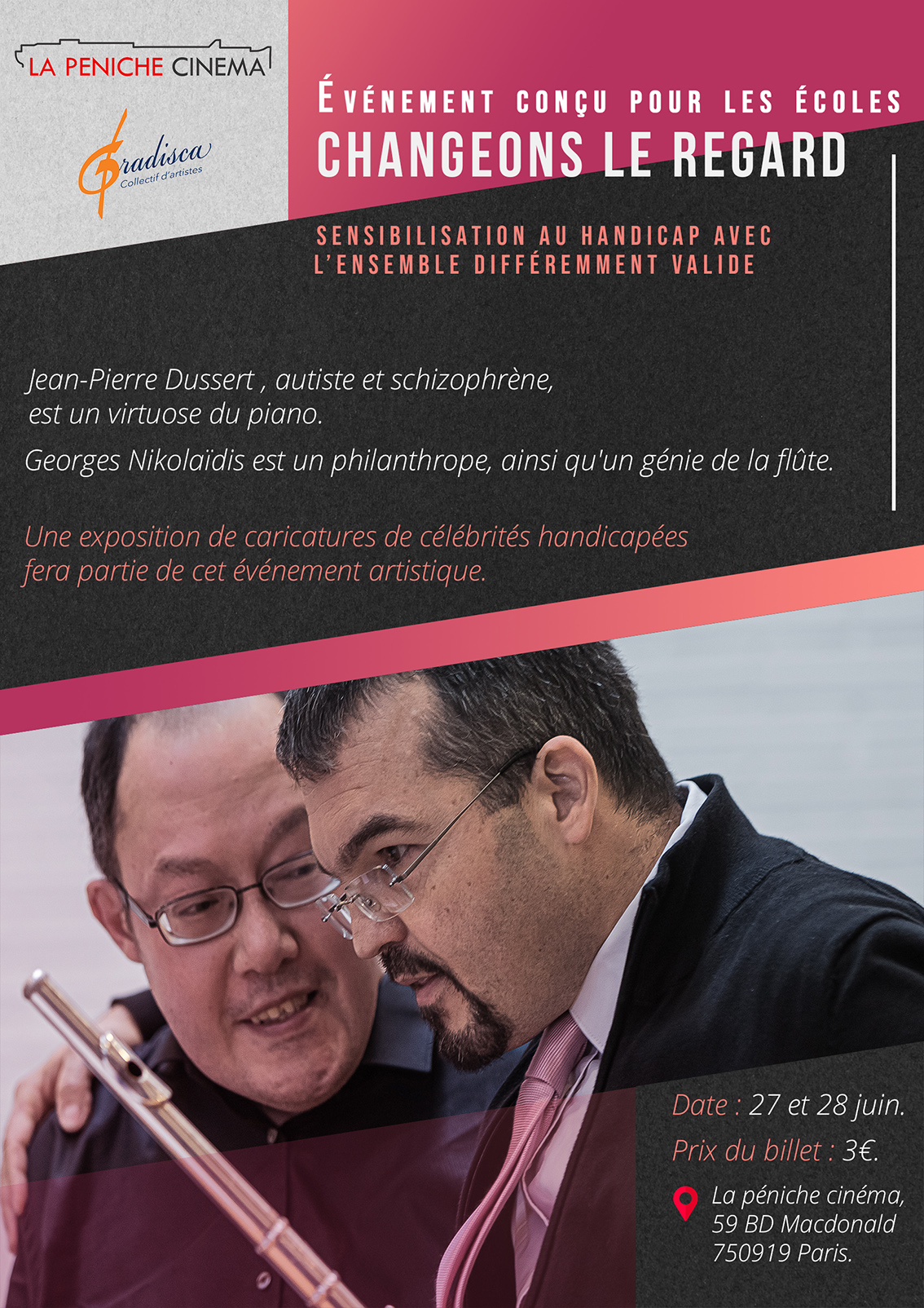 Un événement pour les écoles du 19ème arrondissement A NE PAS RATER !